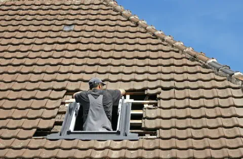 Pose de velux - Flêtre